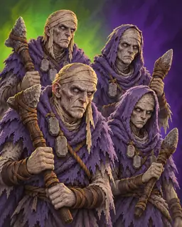 Painted portrait of Cairn Host