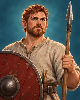 Painted portrait of Call the Levy