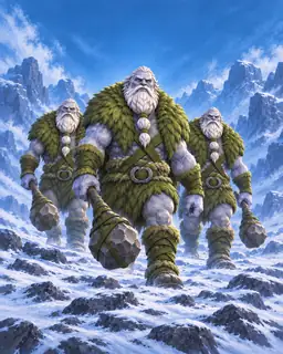 Painted portrait of Jotun March