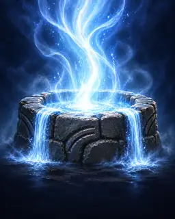 Painted portrait of Rune Wellspring