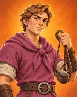 Painted portrait of Slingers