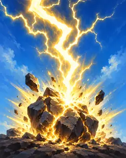 Painted portrait of Thunderstrike