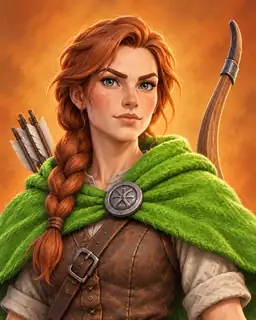 Painted portrait of Yew Archer